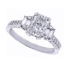 Radiant Diamond Engagement Ring